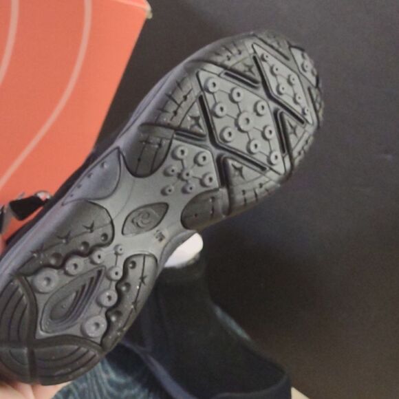 Easy Spirit Womens Evony 8 Black Suede Casual Ankle Boots Shoes NWT. 10 Wide Box - Picture 3 of 3